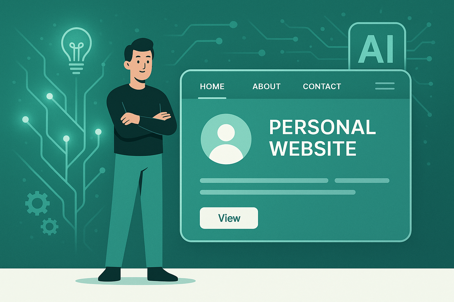 What AI Actually Does When It Builds Your Professional Website